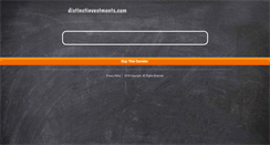 Desktop Screenshot of distinctinvestments.com